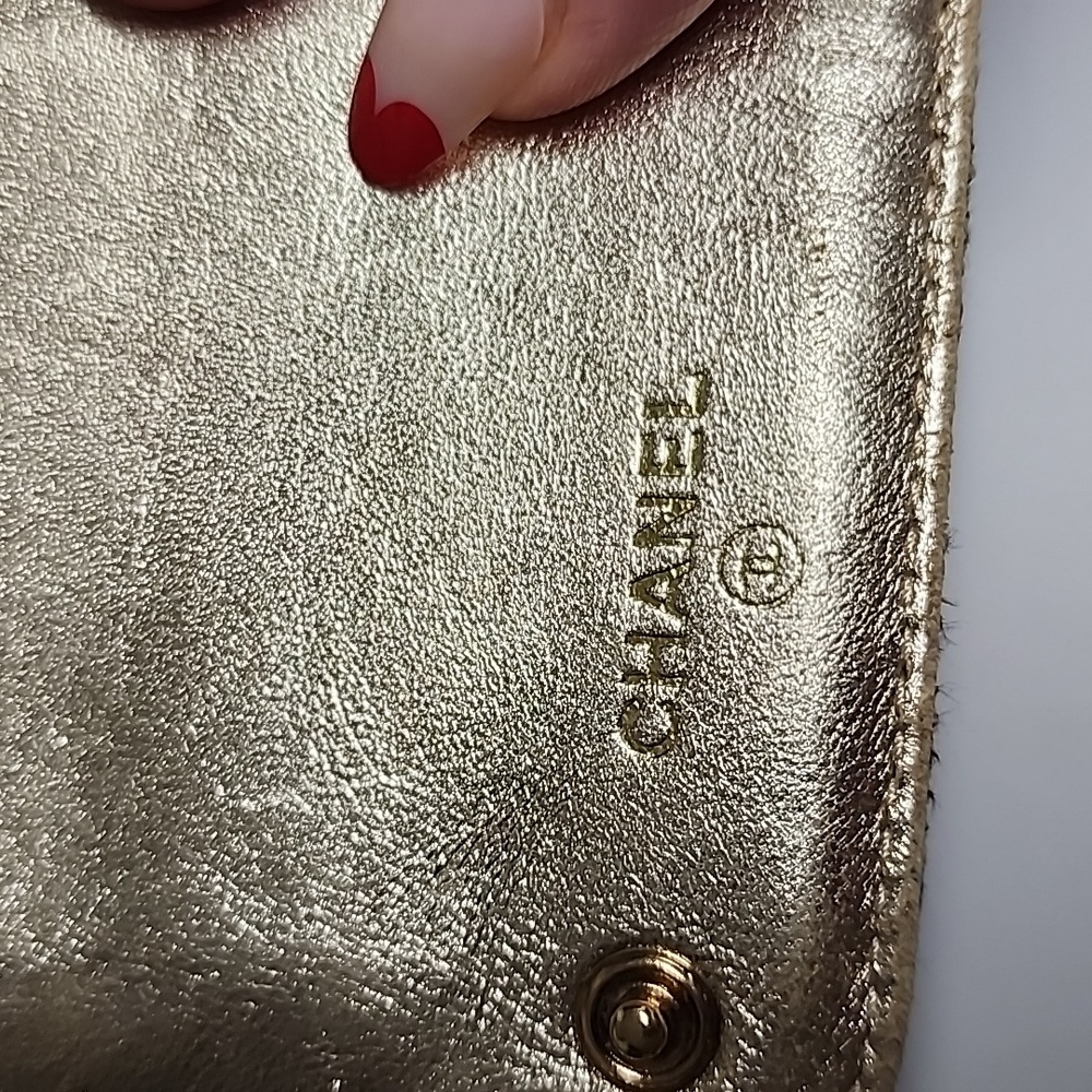 CHANEL Vintage Zip around Denim wallet - Picture 9 of 16